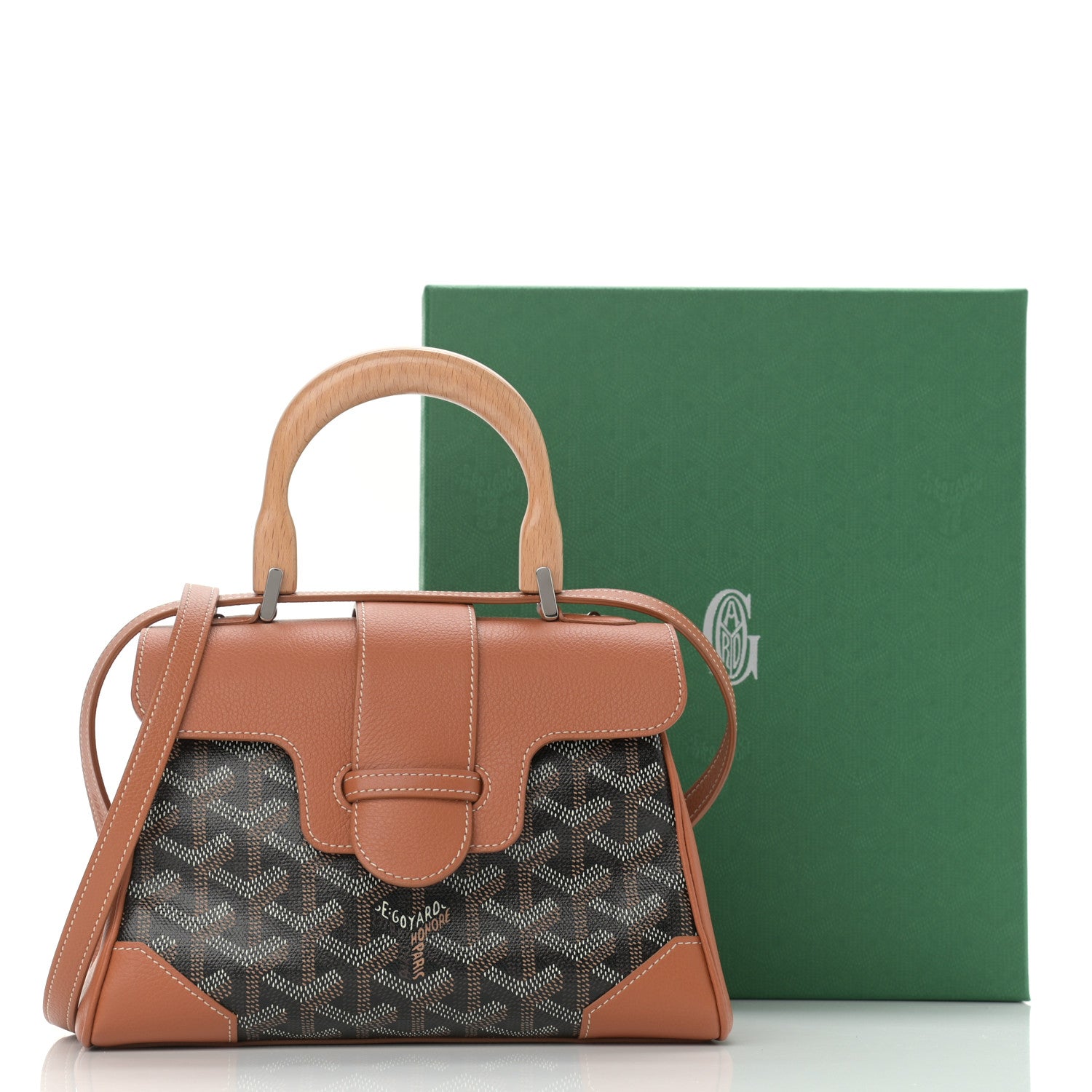 Goyard Goyardine Mini Saigon Black Gold 11 of 11