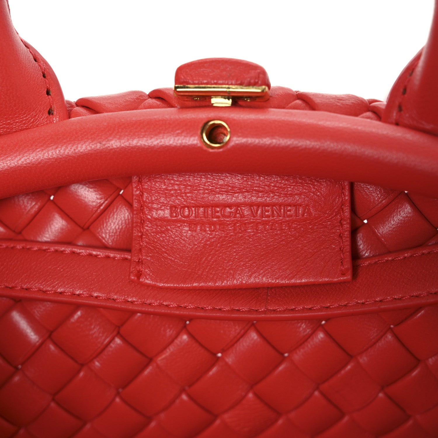Bottega Veneta Nappa Intreccio Mini Padded Handle Bag Sunburst 6 of 11