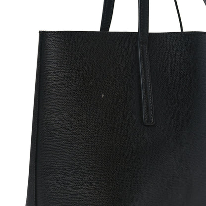 Fendi Vitello Vienna Enamel F is Fendi Shopping Tote Black Taupe 12 of 14