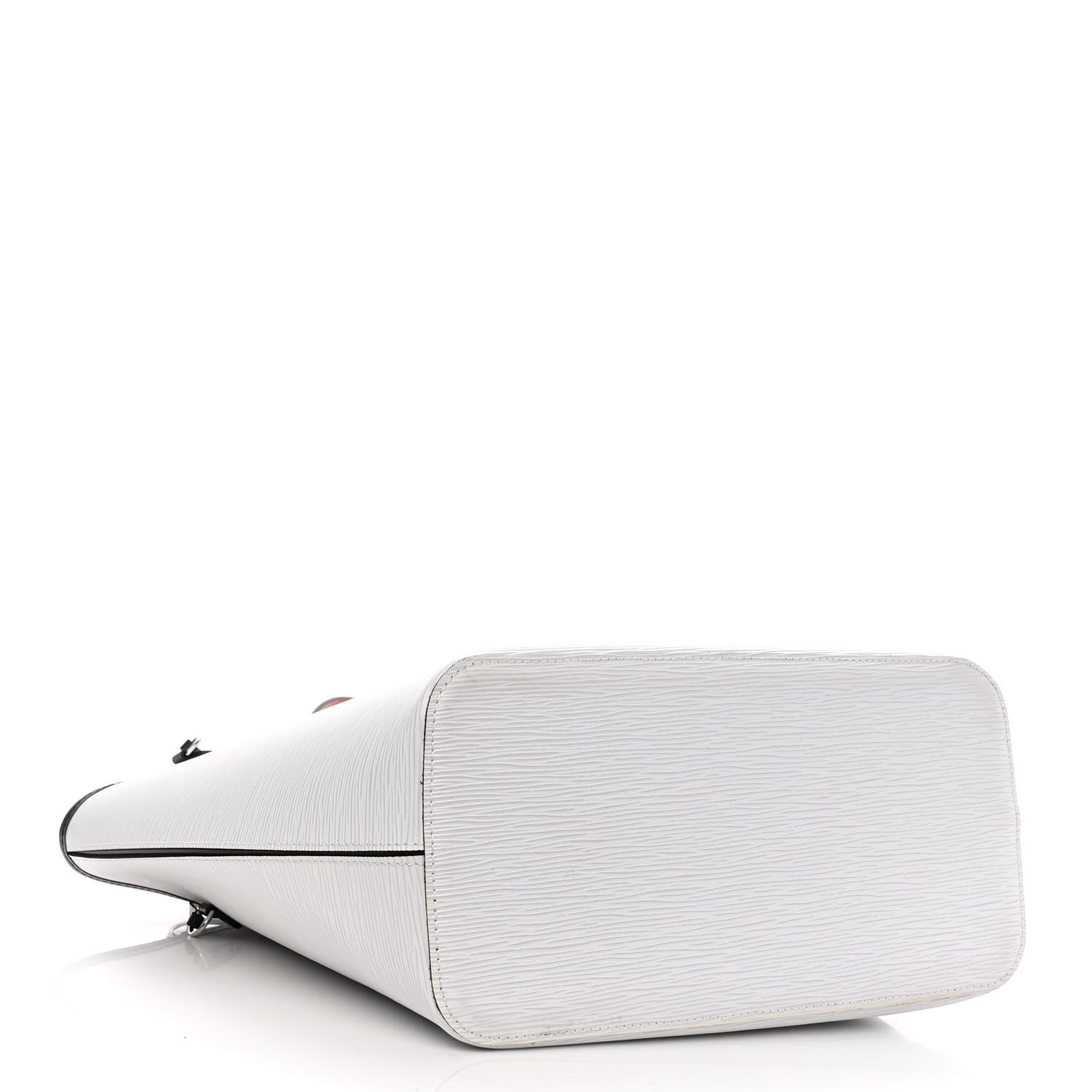 Louis Vuitton Epi Neverfull MM White Scarlet Black 5 of 11