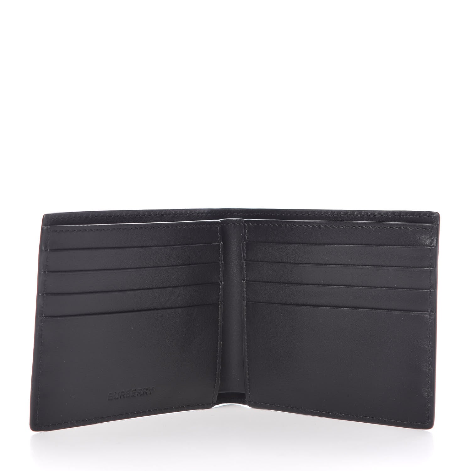 Burberry Calfskin Horseferry Wallet Black 5 of 6