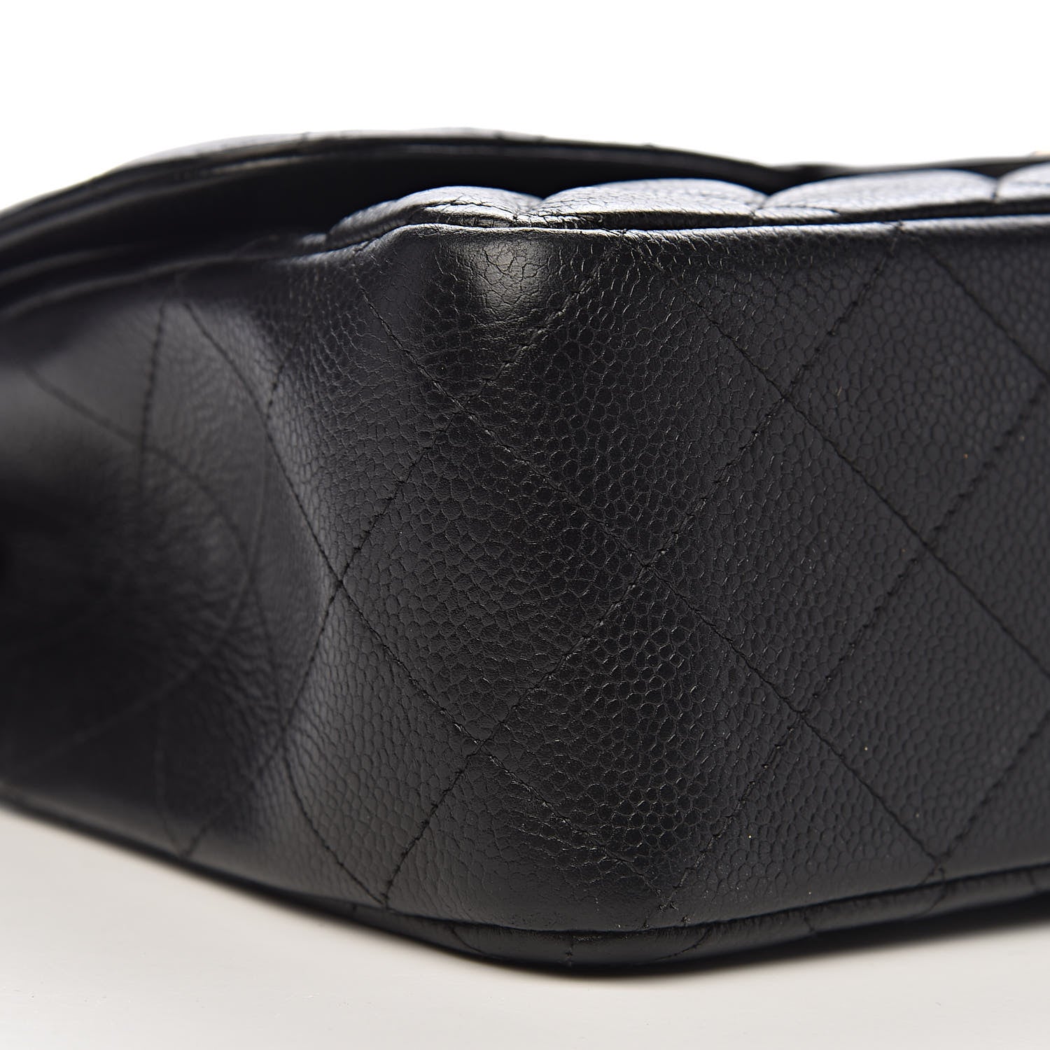 Chanel Caviar Quilted Jumbo Double Flap Black 12 of 15