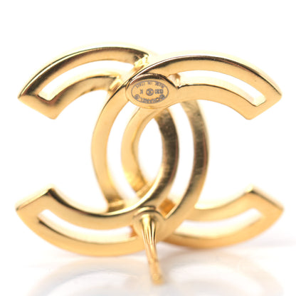 Chanel Metal Obazine CC Earrings Gold 4 of 5