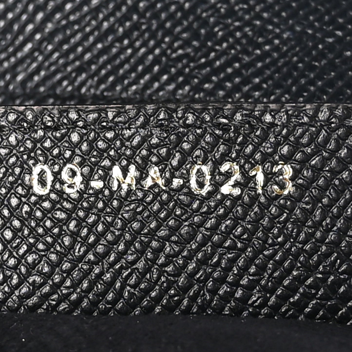 Grained Calfskin Saddle Bag With Strap Black