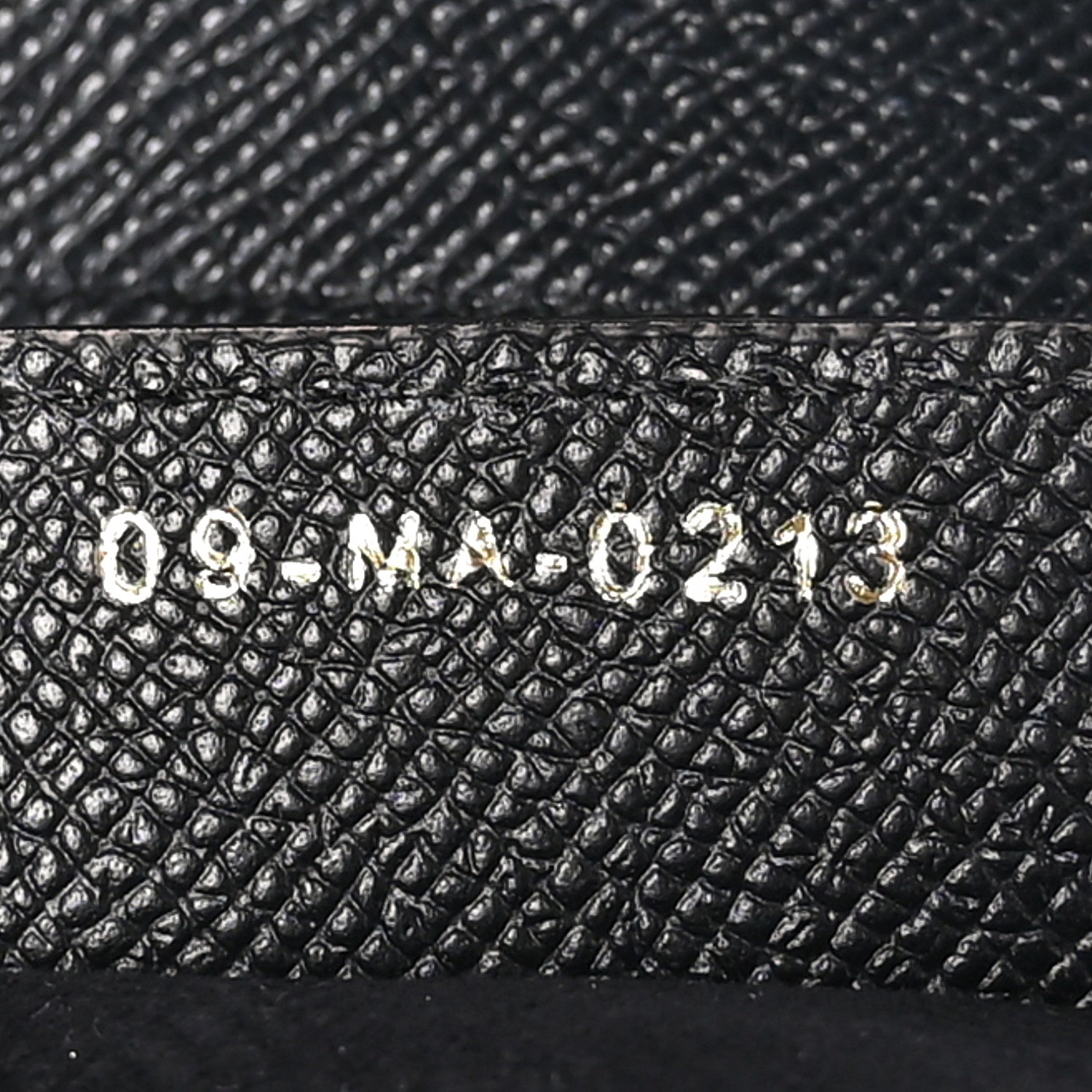 Christian Dior Grained Calfskin Saddle Bag With Strap Black 7 of 9