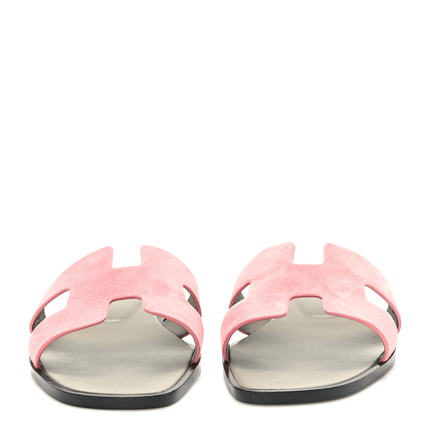 Suede Goatskin Oran Sandals 39.5 Rose Du Desert