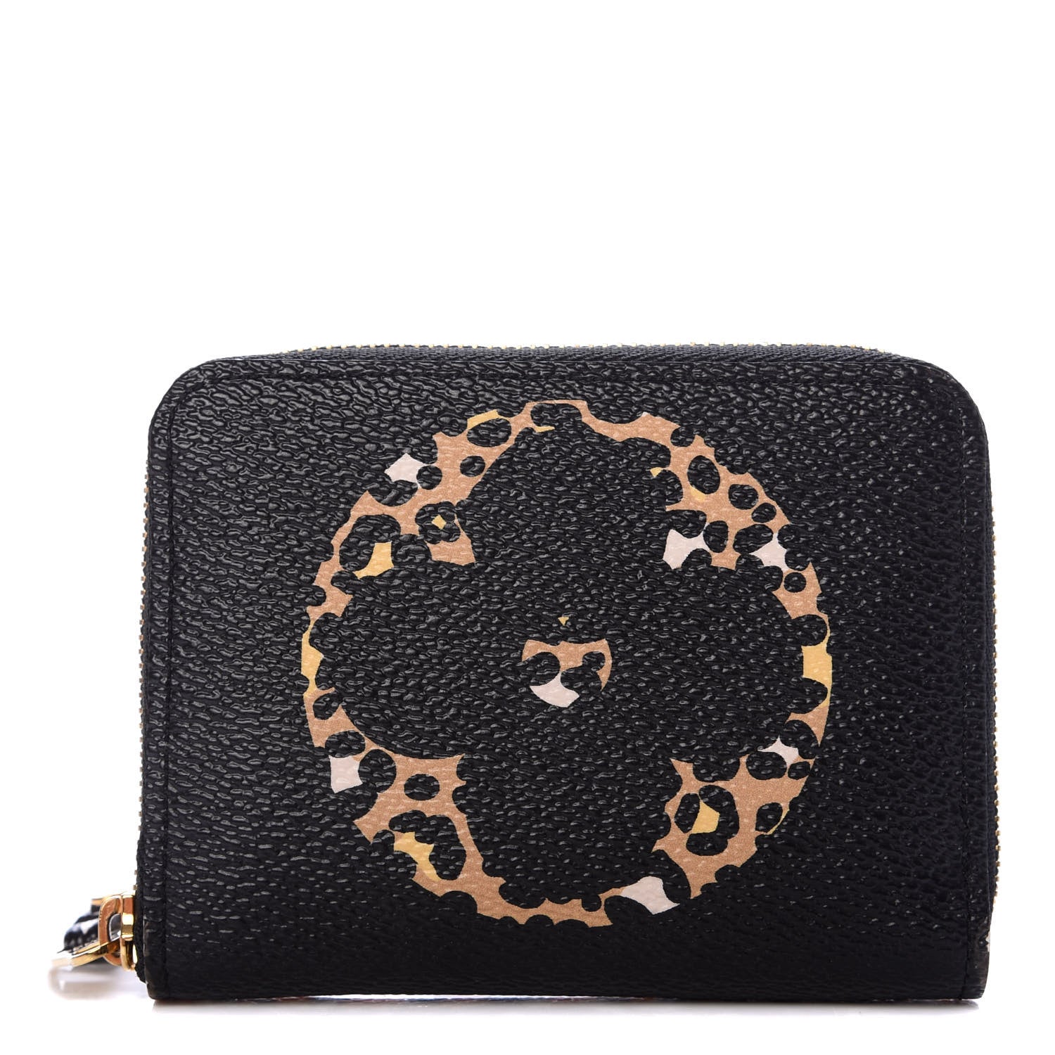 Louis Vuitton Monogram Giant Jungle Zippy Coin Purse Black 1 of 8