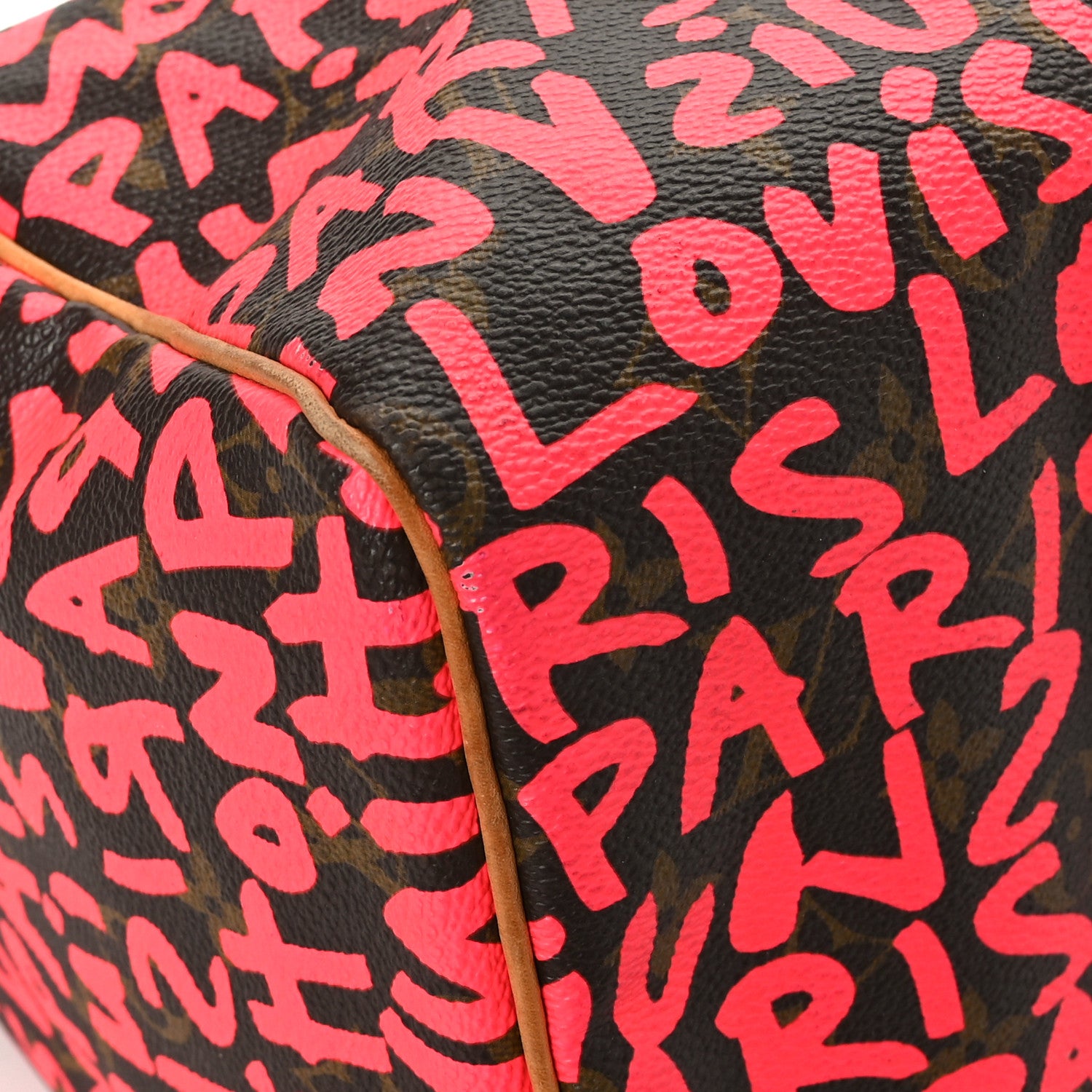 Louis Vuitton Monogram Graffiti Speedy 30 Fuchsia 8 of 11