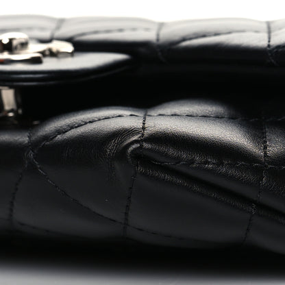 Chanel Calfskin Quilted CC Uniform Flap Belt Bag Black 10 of 10