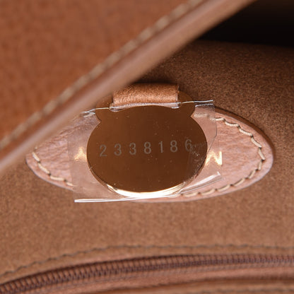 Mulberry Natural Calfskin Medium Lily Flap Oak 7 of 10