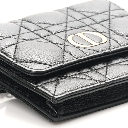 Christian Dior Calfskin Cannage Mini Caro Belt Pouch Black 8 of 10