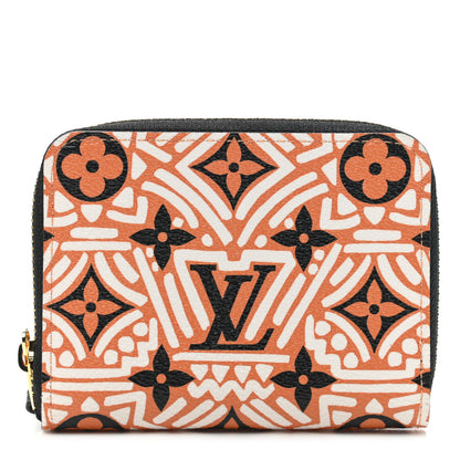 Louis Vuitton Monogram Giant Crafty Zippy Coin Purse Creme Caramel 1 of 8
