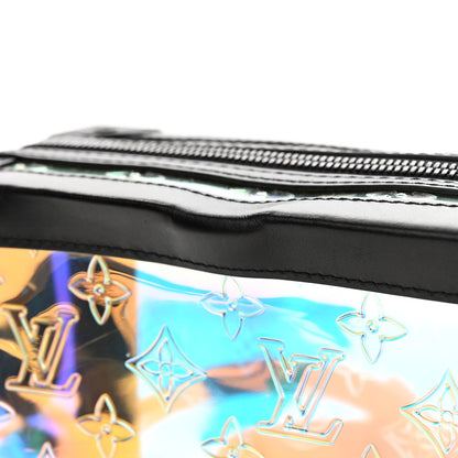 Louis Vuitton Calfskin PVC Monogram Solar Ray Soft Trunk Iridescent Prism Black 11 of 11
