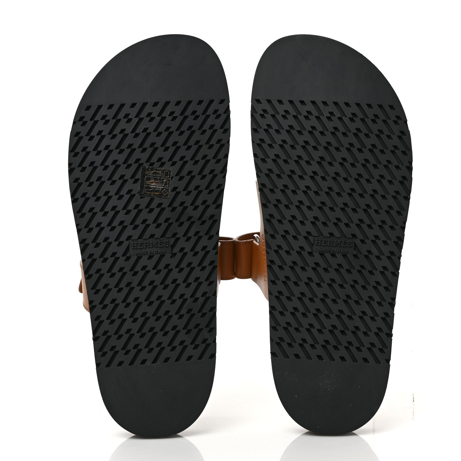Hermes Calfskin Womens Chypre Sandals 40 Gold 5 of 9