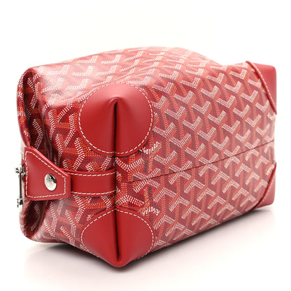 Goyard Goyardine Boeing 25 Trousse de Toilette Red 4 of 6