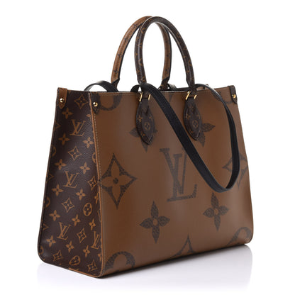 Louis Vuitton Reverse Monogram Giant Onthego MM 3 of 10