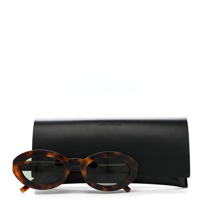 Saint Laurent Acetate Oval Sunglasses SL M136 Medium Havana 7 of 7