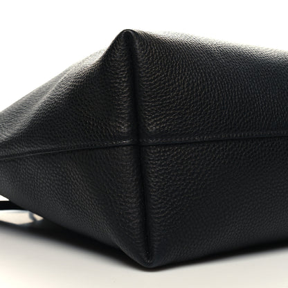 Prada Vitello Daino Small Concept Shopper Tote Black Astrale 10 of 12