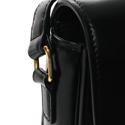 Celine Shiny Calfskin Teen Triomphe Black 12 of 12