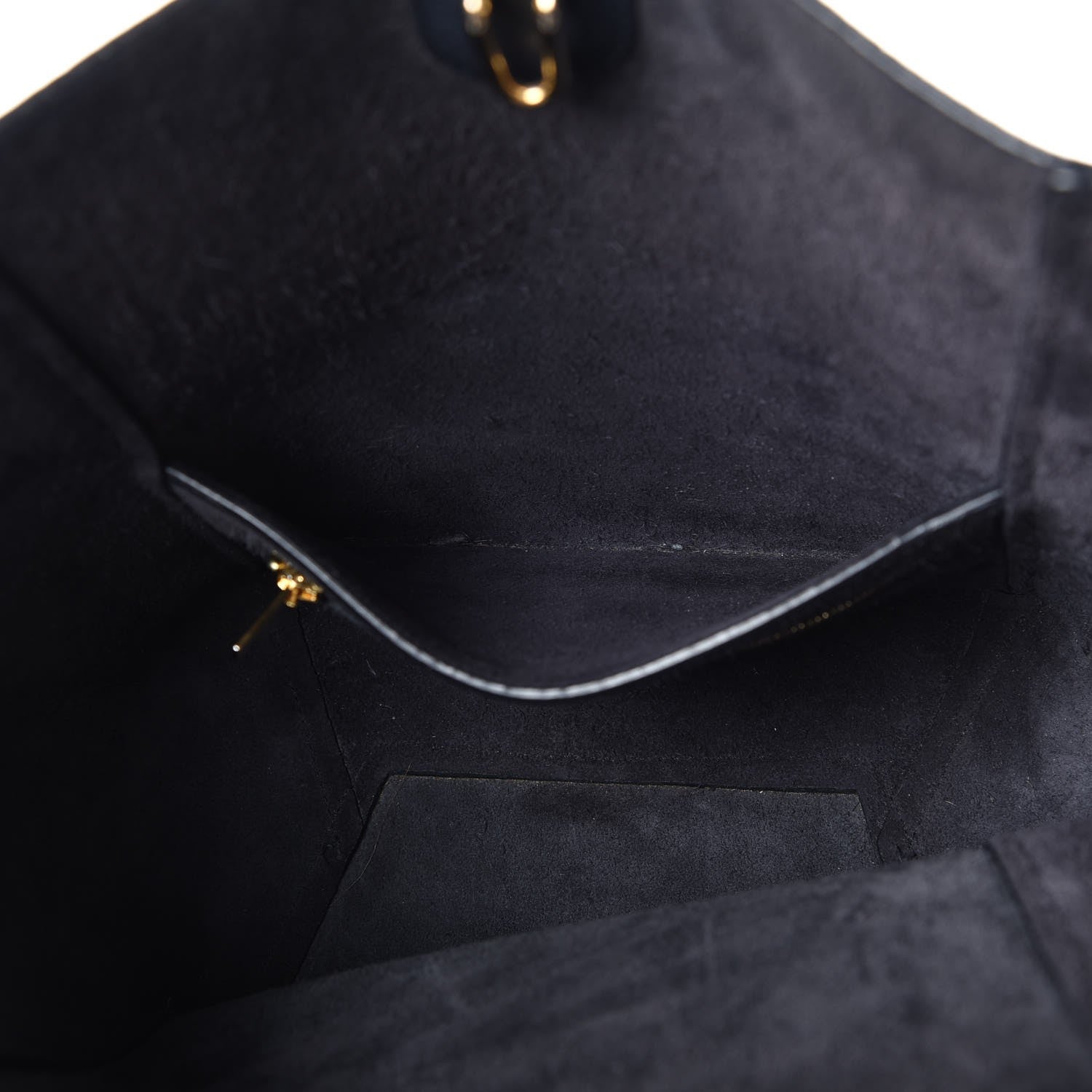 Celine Soft Grained Calfskin Small Sangle Bucket Bag Navy 5 of 11