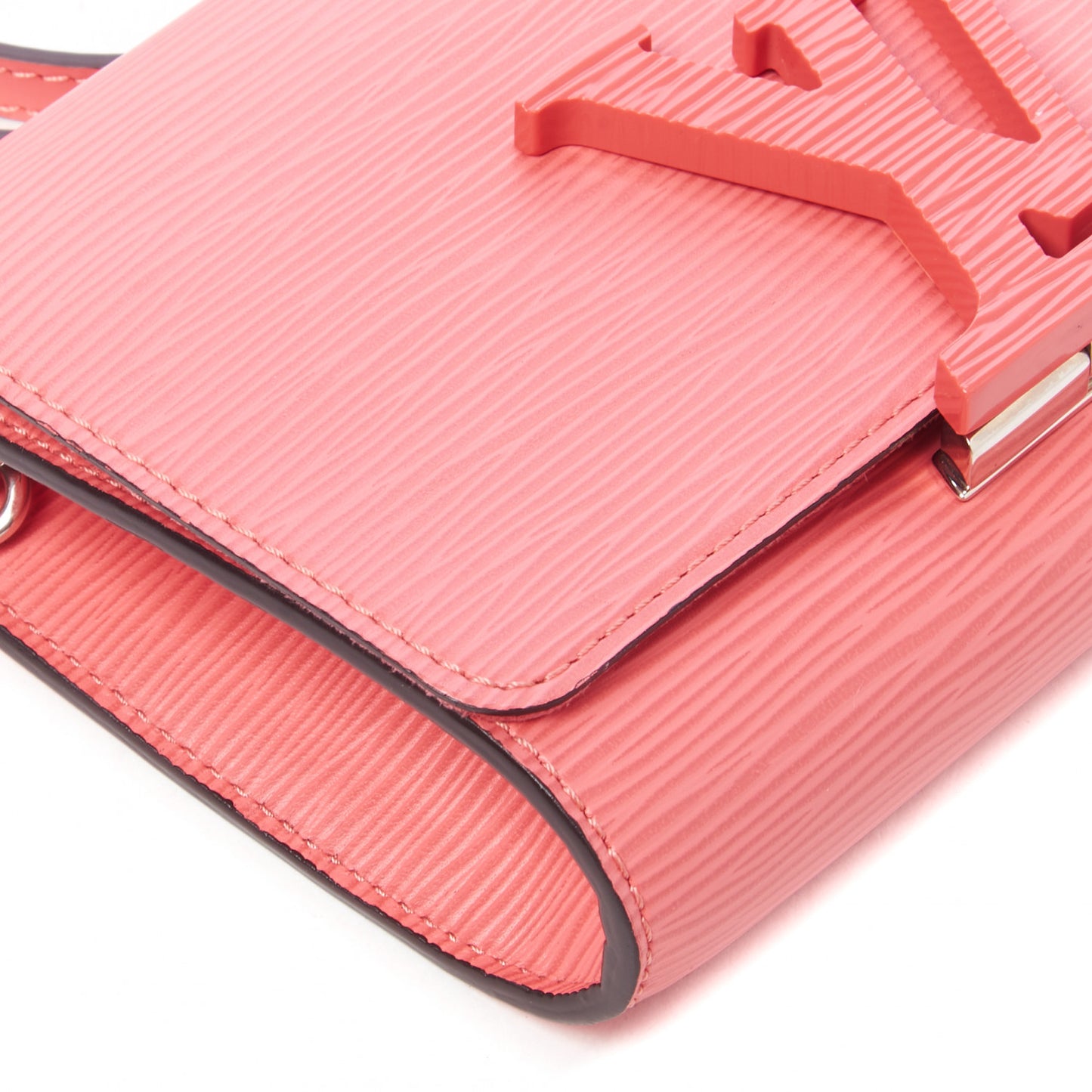 Epi Louise Strap PM Corail Corail