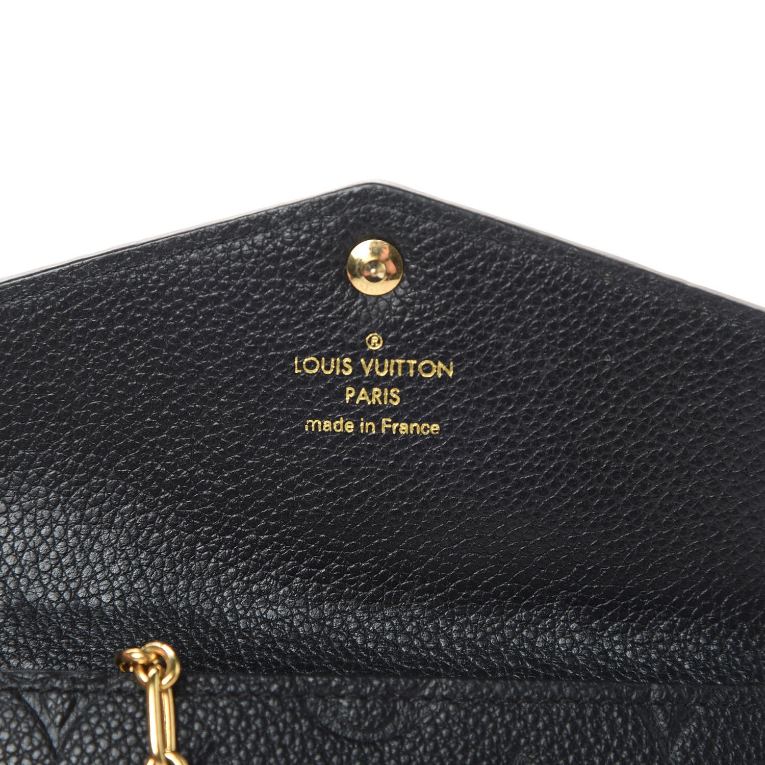 Louis Vuitton Empreinte Key Pouch Black 6 of 9