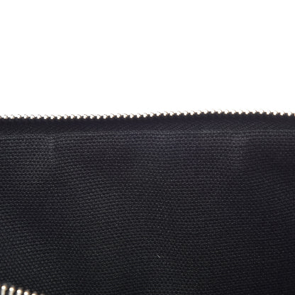 Givenchy Textured Coated Canvas Rottweiler Print Large Cosmetic Pouch Black 8 of 9