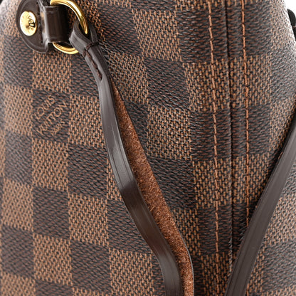 Louis Vuitton Damier Ebene Neo Neverfull MM Rose Ballerine 17 of 26