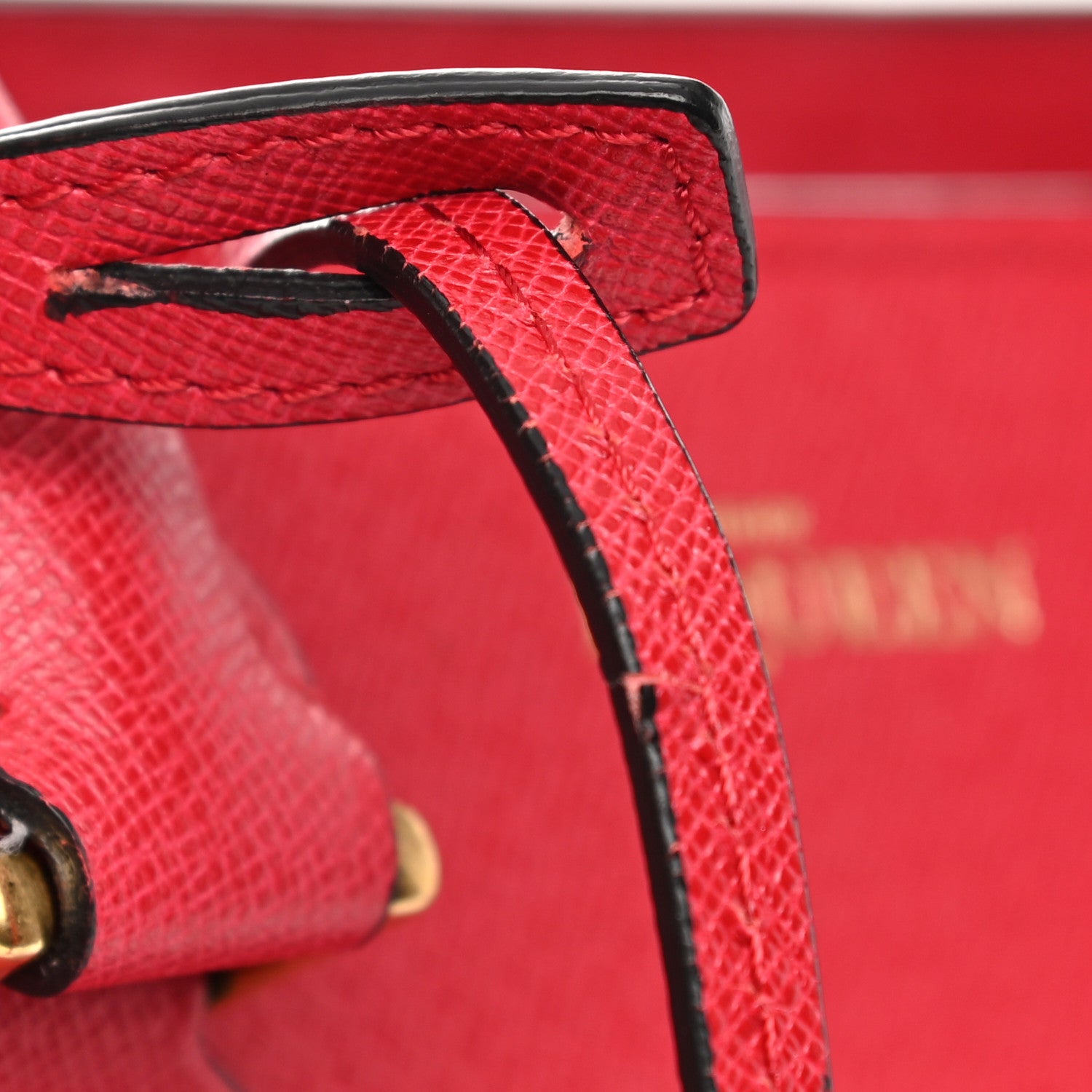 Alexander McQueen Saffiano Heroine Open Tote Red 15 of 16