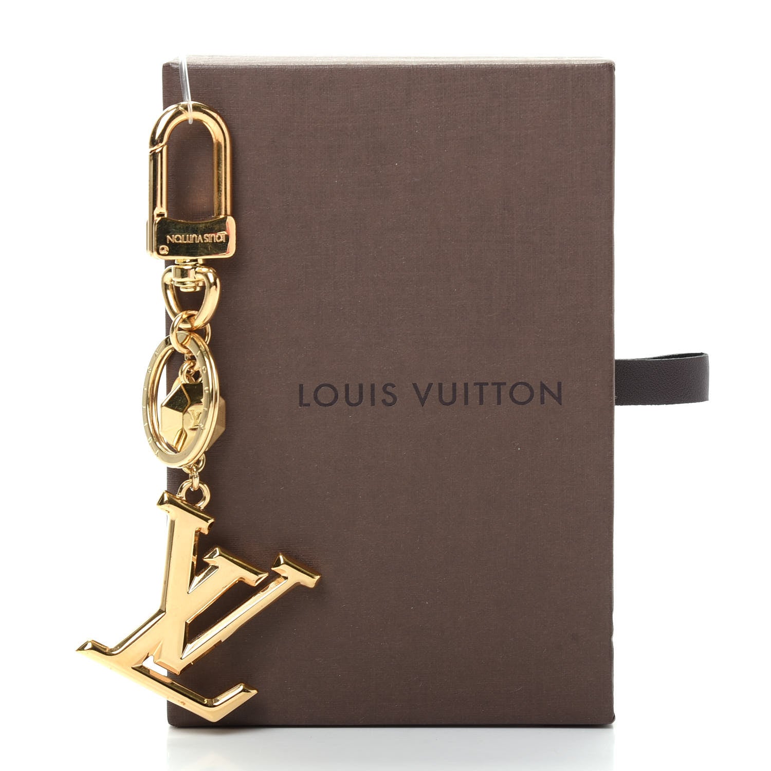 Louis Vuitton LV Facettes Bag Charm Key Holder Gold 3 of 3