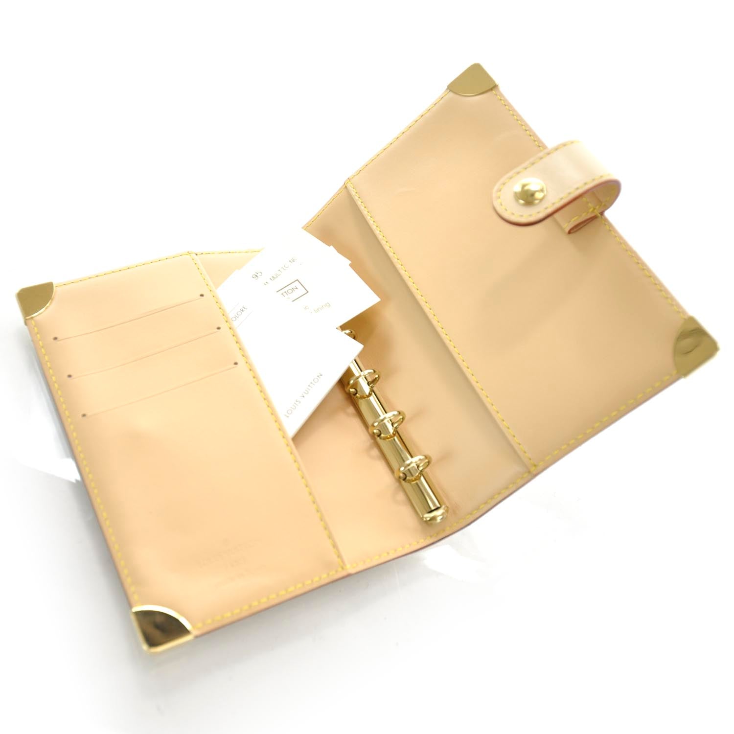 Louis Vuitton Monogram Multicolor Small Ring Agenda Cover Black 7 of 7