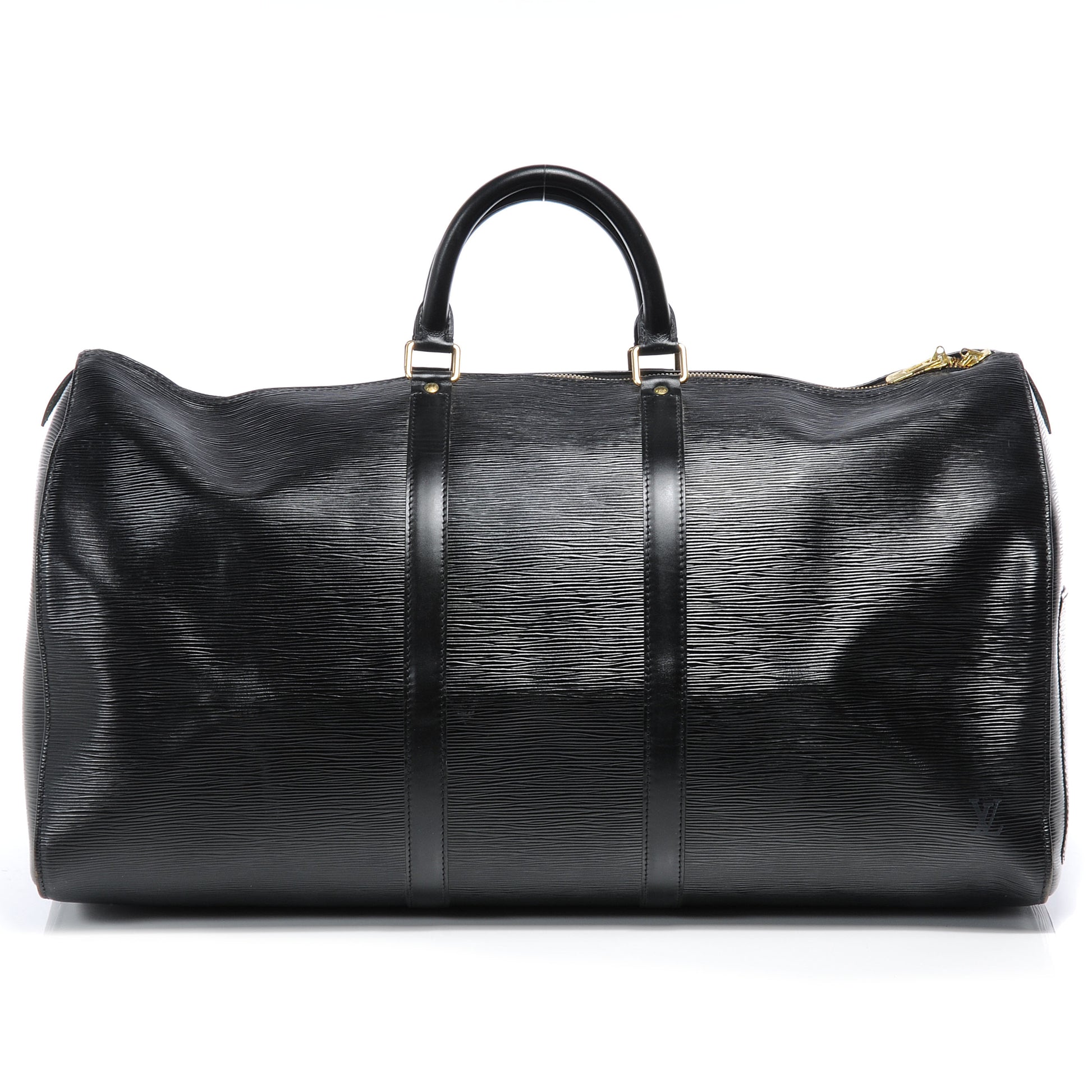 Louis Vuitton Epi Keepall 55 Black 1 of 7