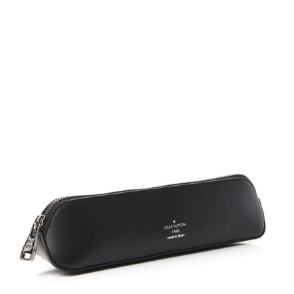 Louis Vuitton Monogram Eclipse Elizabeth Pencil Pouch Black 3 of 8