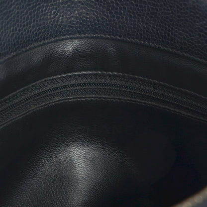 Chanel Caviar CC Shoulder Bag Black 7 of 10