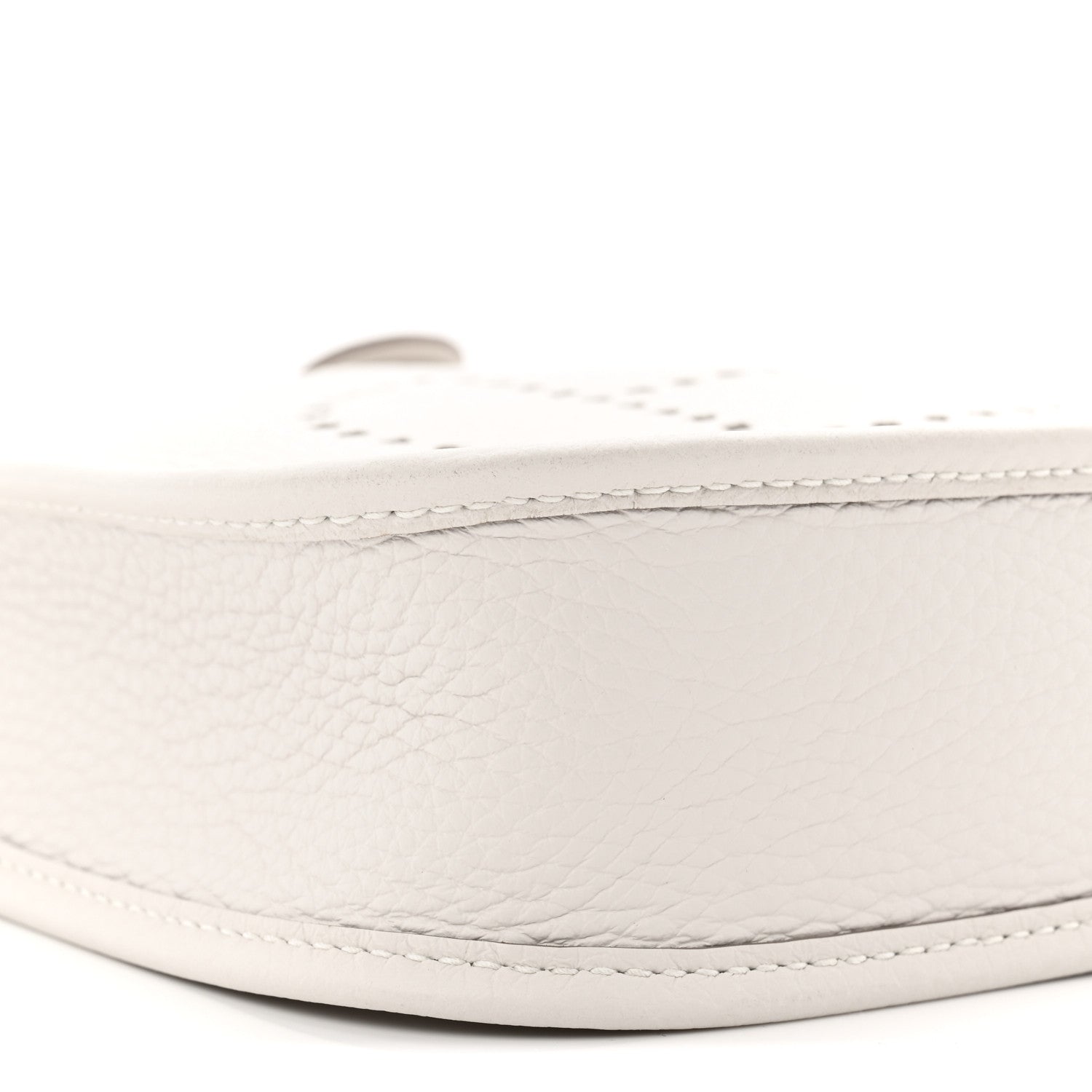 Hermes Taurillon Clemence Evelyne TPM Gris Pale 9 of 10