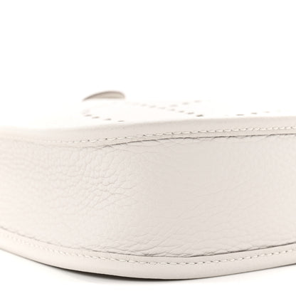Hermes Taurillon Clemence Evelyne TPM Gris Pale 9 of 10