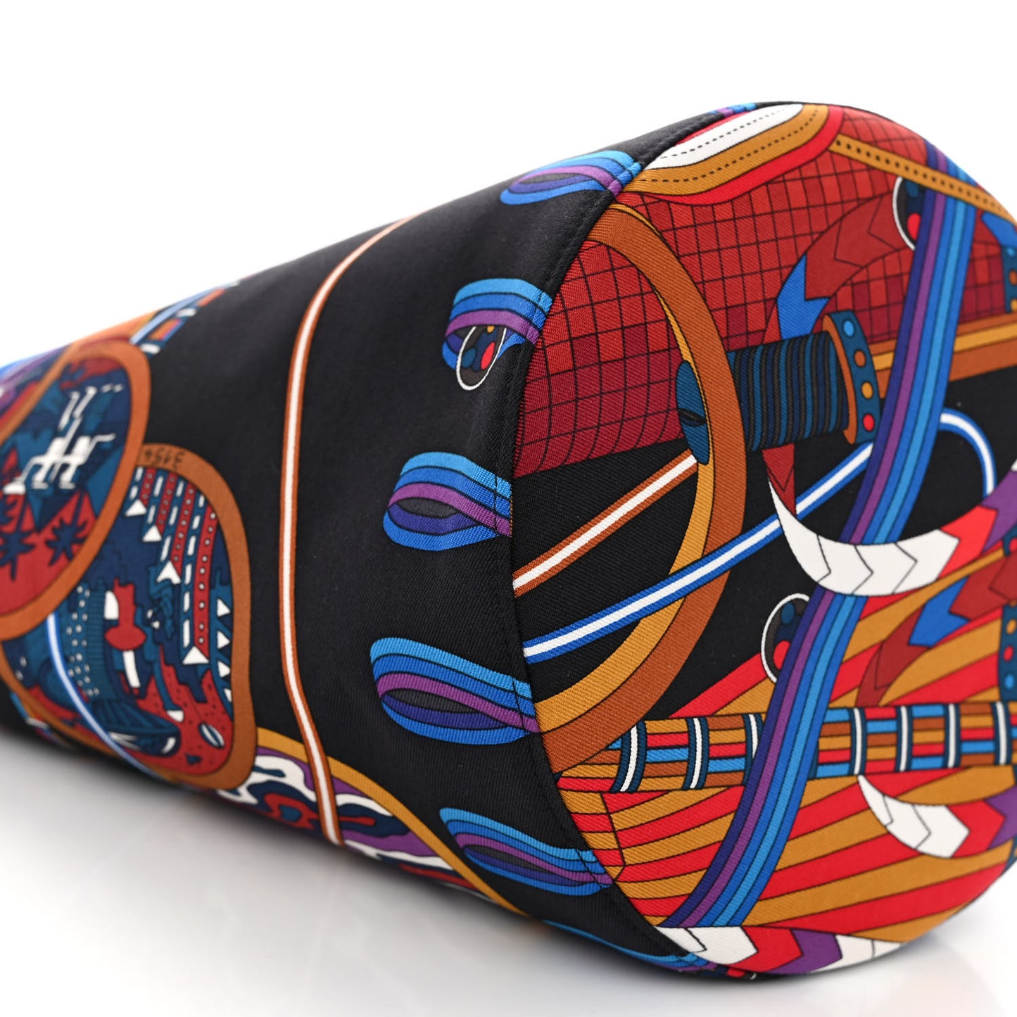 Canvas Silk Printed Petit H So Small Bucket Bag
