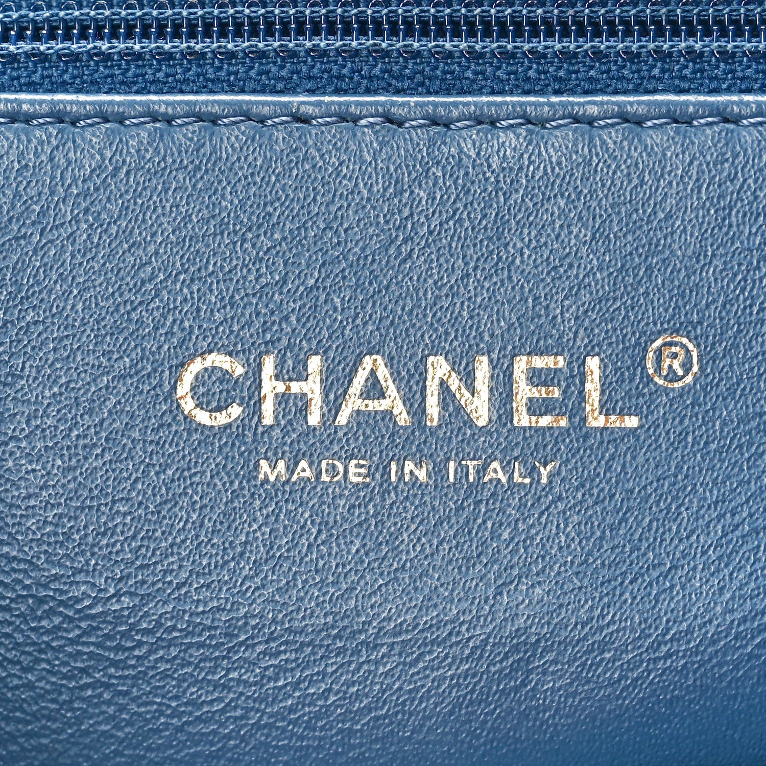 Chanel Caviar Quilted Business Affinity Backpack Blue 6 of 11