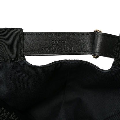 Gucci Monogram Web Baseball Hat M Black 9 of 10
