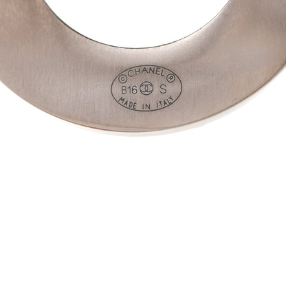 Chanel Metal CC Cuff Silver 4 of 5