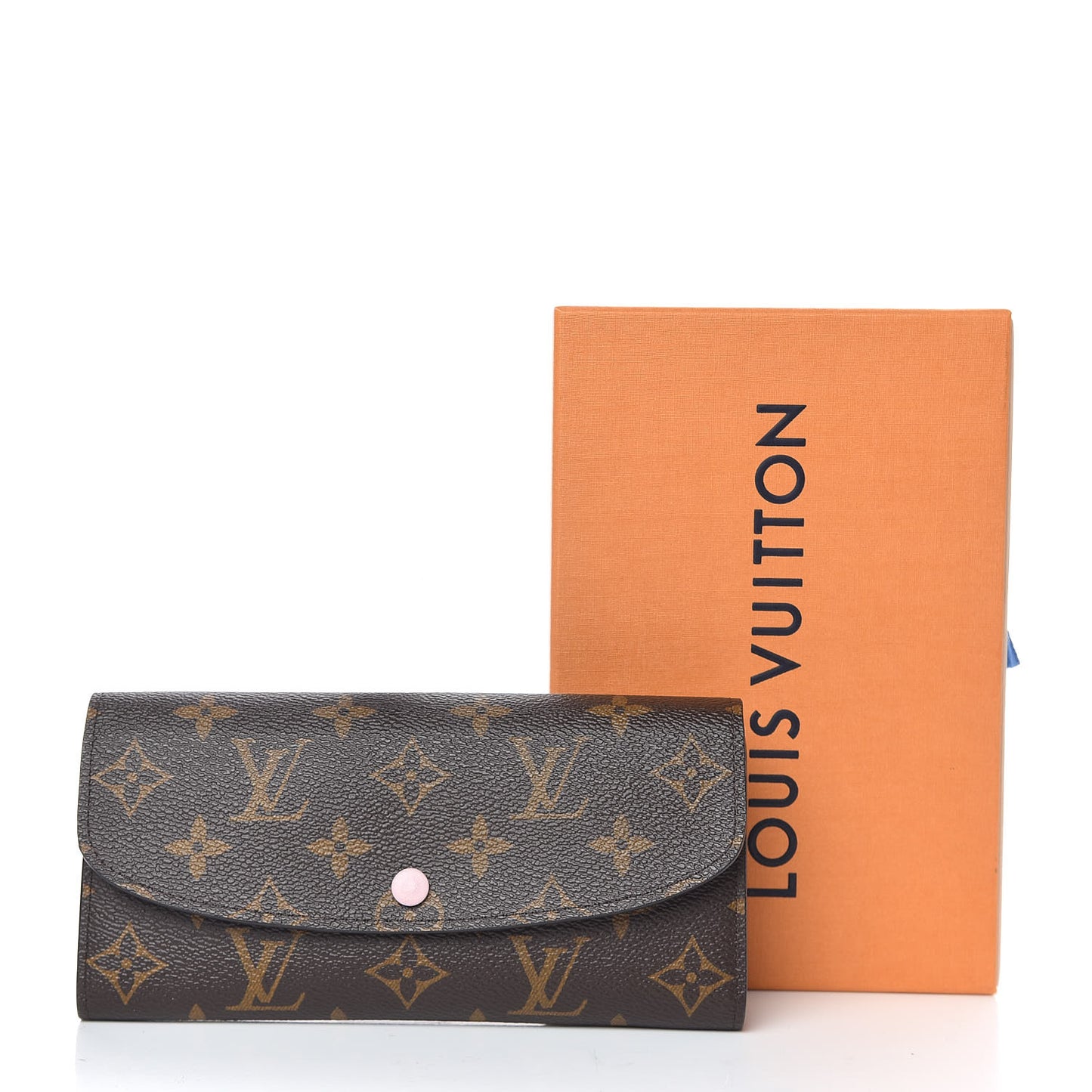 Monogram Emilie Wallet Rose Ballerine
