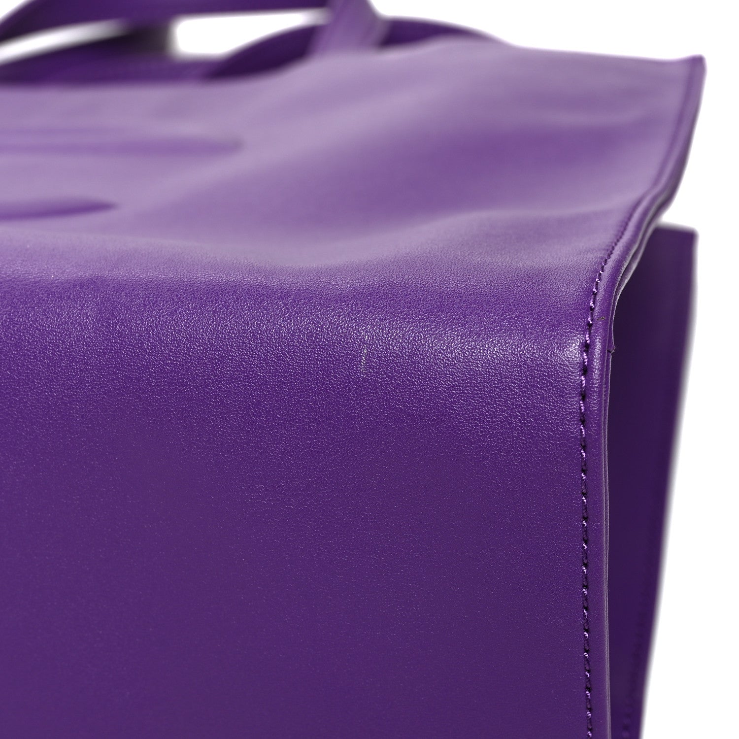Telfar Vegan Leather Medium Shopping Bag Grape 12 of 12