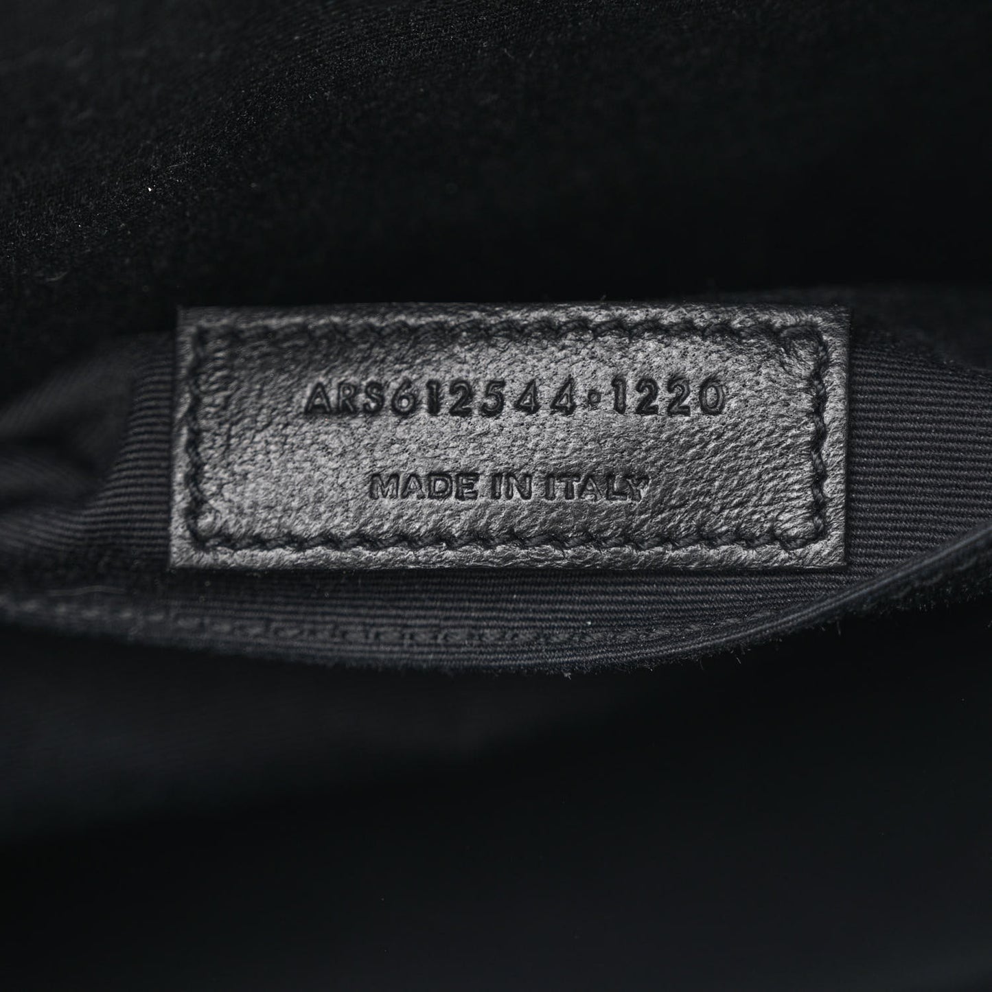 Calfskin Matelasse Monogram Lou Camera Bag Black