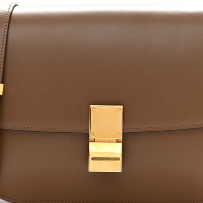 Celine Box Calfskin Medium Classic Box Flap Bag Camel 7 of 9