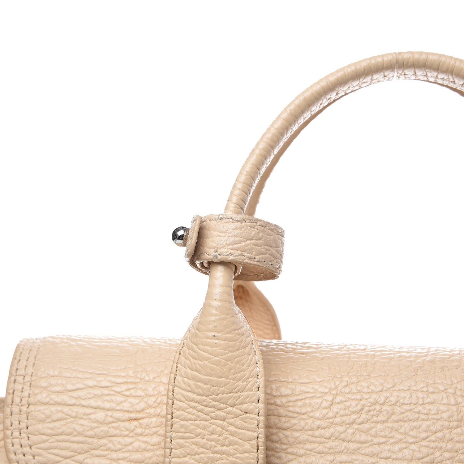 3.1 Phillip Lim 3.1 Textured Calfskin Medium Pashli Satchel White Peach 14 of 18