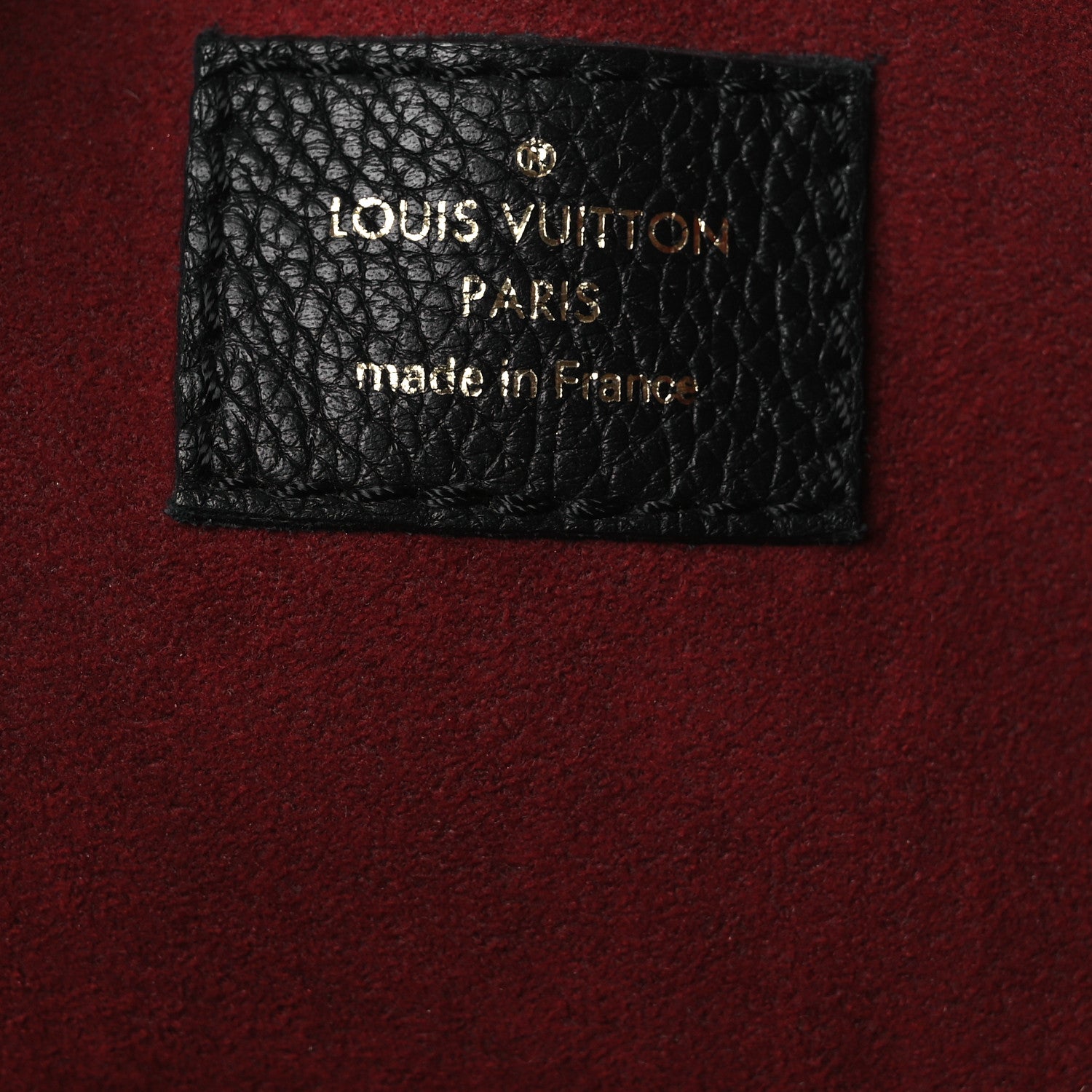 Louis Vuitton Grained Calfskin Lockme Shopper Black 6 of 11
