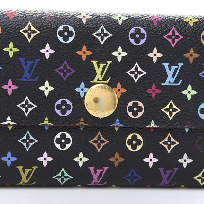 Louis Vuitton Monogram Multicolor Sarah Wallet Black Grenade 11 of 11