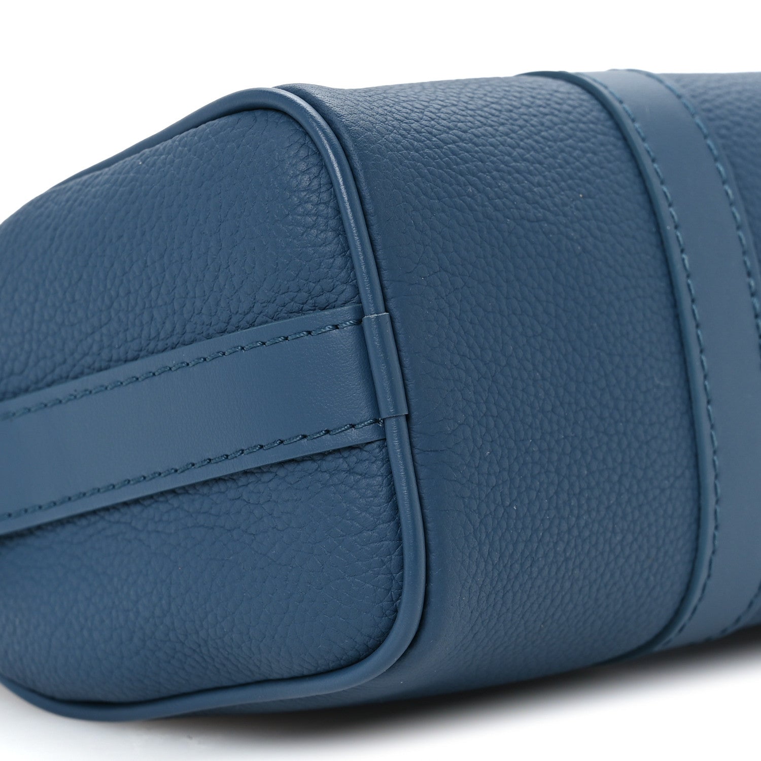 Louis Vuitton Calfskin Aerogram Keepall XS Blue 7 of 8
