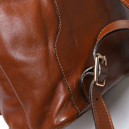 Gucci Calfskin Bamboo Backpack Brown 22 of 31