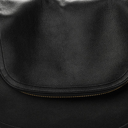 Tom Ford Grained Calfskin Large Jennifer Crossbody Bag Black 7 of 9